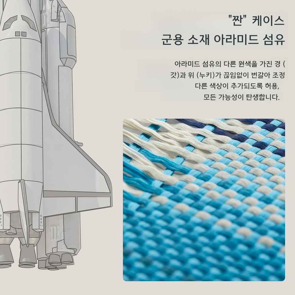 피타카 마그이지 케이스5 갤럭시 Z 플립 7 문라이즈 아라미드 자석 내충격 무선충전 호환 - 상세 이미지 2