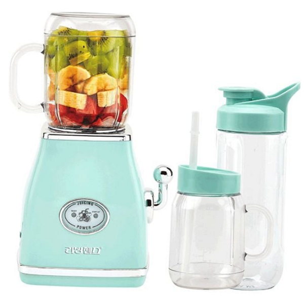 디자인 레트로 블렌더 휴대용 텀블러 블렌더 데일리 믹서기