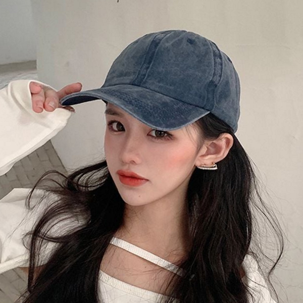 빈티지 남여공용 볼캡 데일리 남성 볼캡 커플 야구 - 메인 이미지