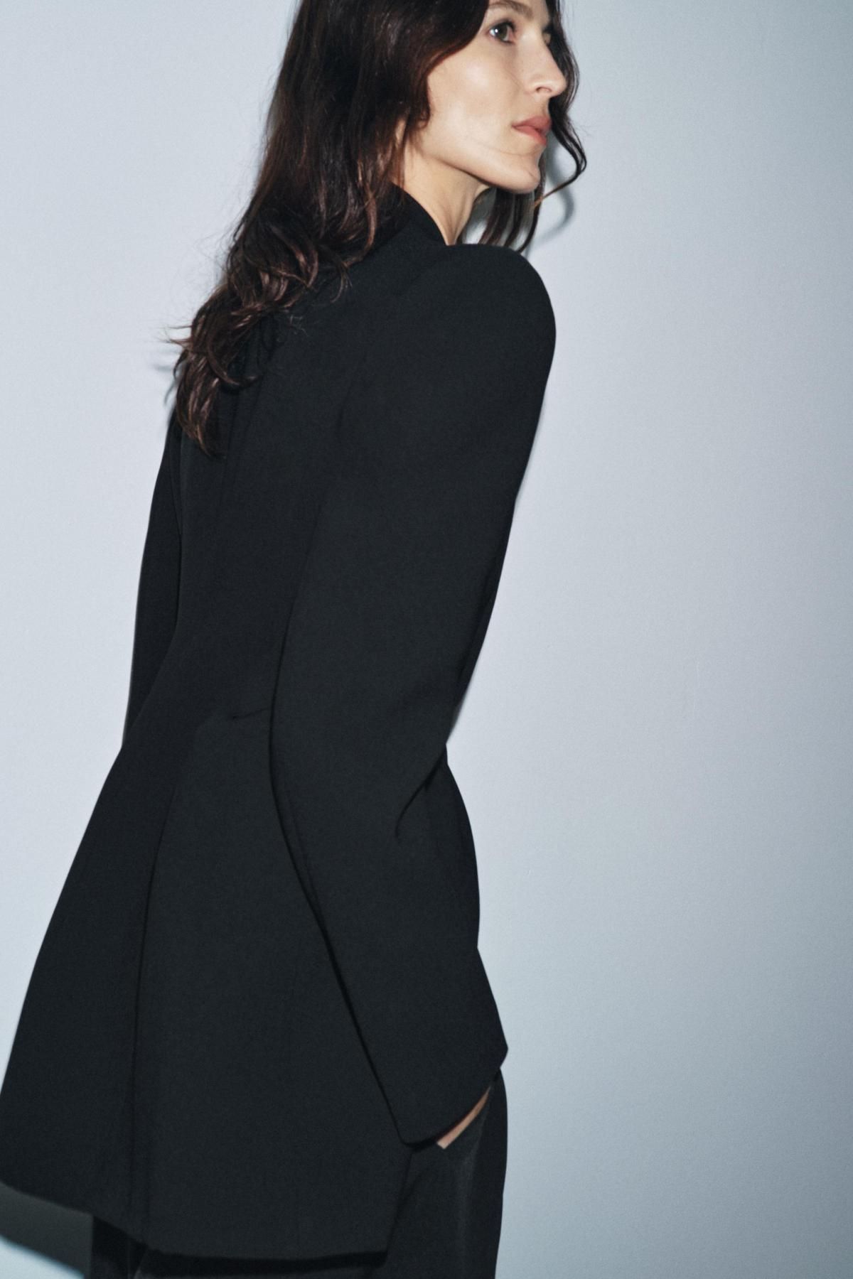 자라 테일러드 블랙 싱글 버튼 재킷 9259/281 BLACK - 상세 이미지 5