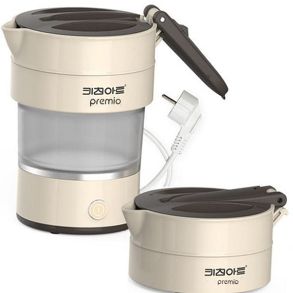 포터블 접이식 전기 주전자 미니 여행용 전기 주전자 캠핑용