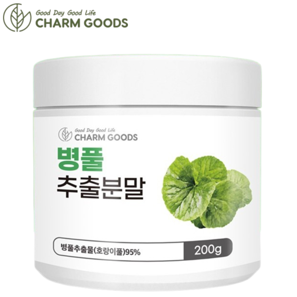 참굿즈 병풀 추출물 분말 가루 200g 1통 호랑이풀 고투콜라 피부 건강 주름 탄력 진정 - 메인 이미지
