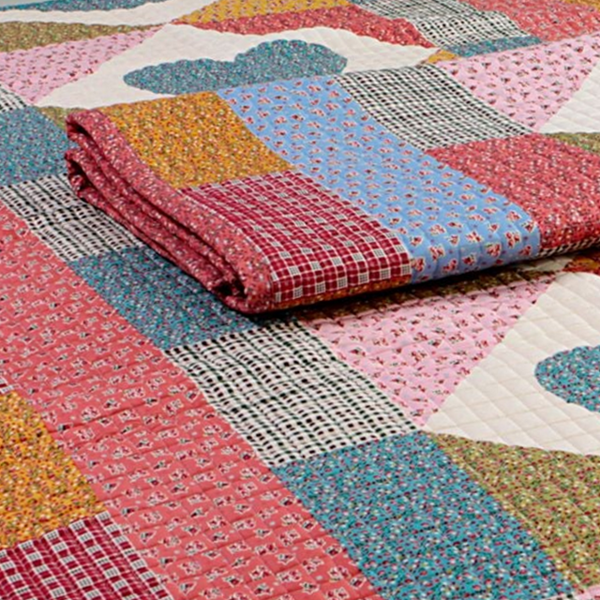 사계절 순면 침대 패드 누빔 싱글 침대 패드 카페트