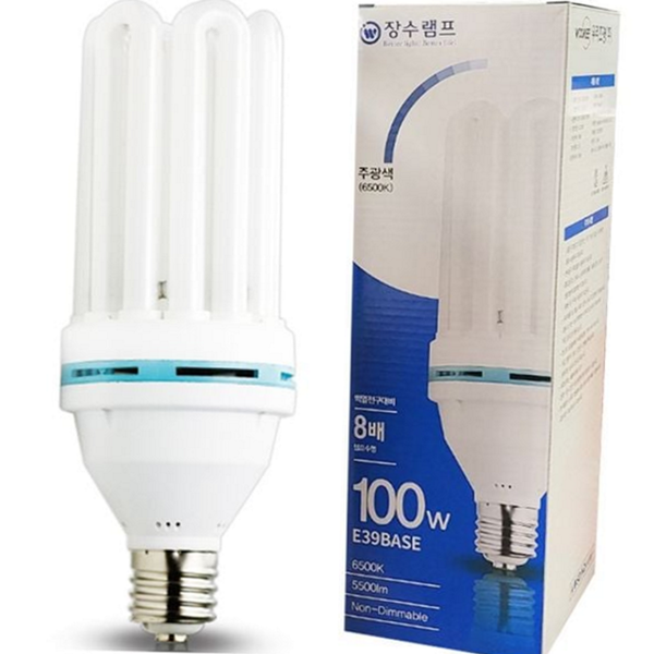 초고 장수램프 100w 램프 장수램프 e39 삼파장 주광색 - 상품 이미지