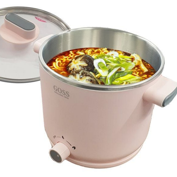 스텐 전기 라면 포트 다용도 전기 멀티포트 휴대용