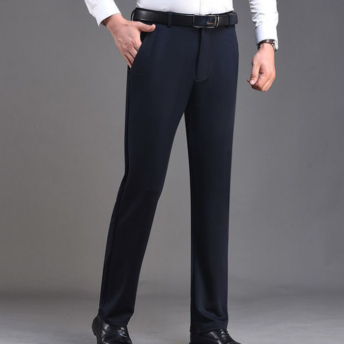 남성 기모정장바지 겨울슬랙스 겨울정장바지 - 상품 이미지