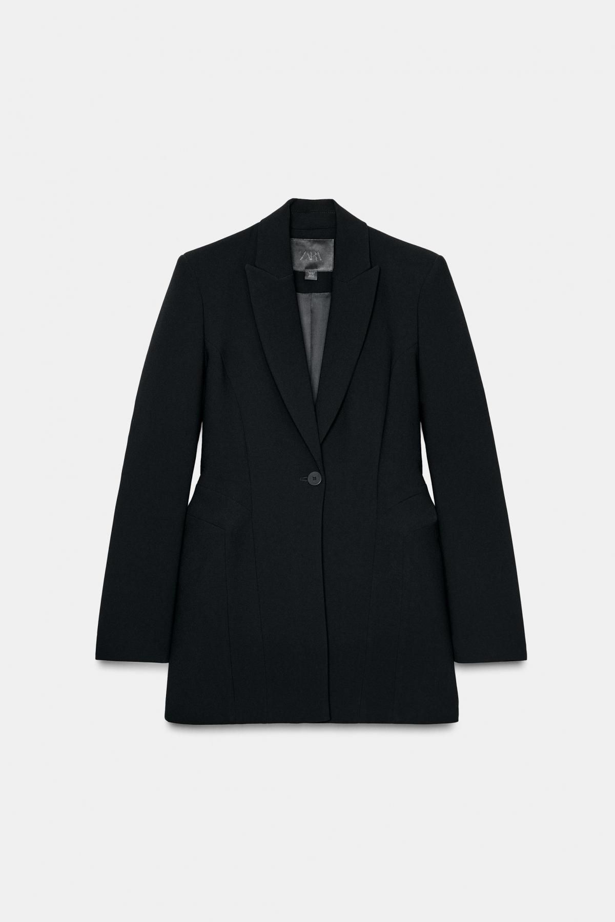 자라 테일러드 블랙 싱글 버튼 재킷 9259/281 BLACK - 메인 이미지