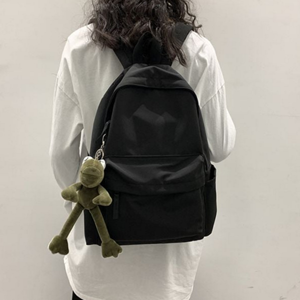 캐주얼 여성 백팩 여학생 데일리 백팩 신학기 나일론 - 상품 이미지