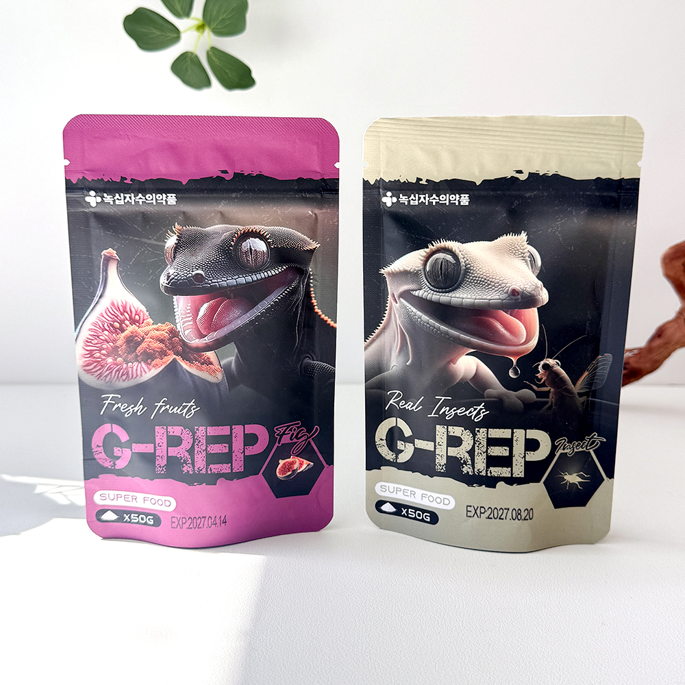 지렙인섹트 지렙 슈퍼푸드 도마뱀 크레스티드게코 먹이 사료 50g 이미지 2