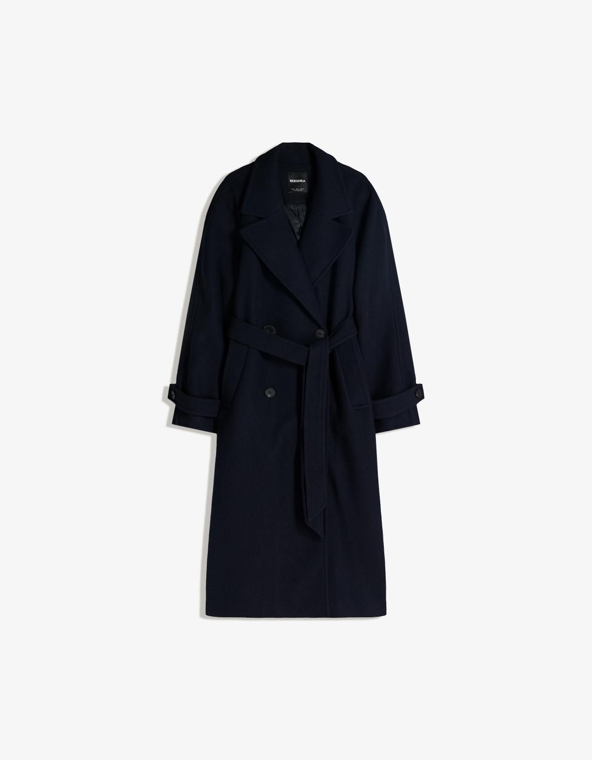 버쉬카 소프트 벨트 트렌치코트 6891/200 NAVY - 상세 이미지 3