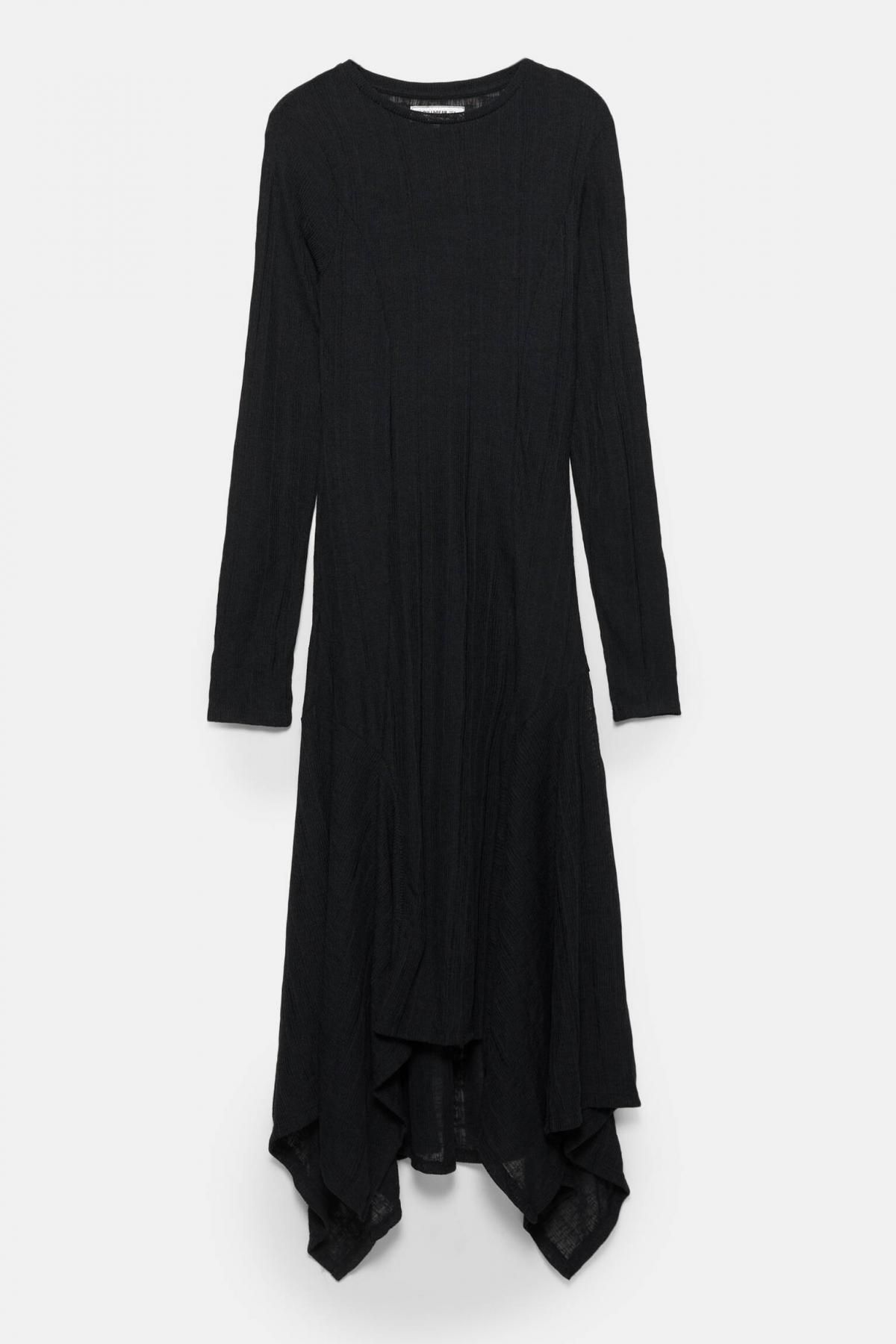 풀앤베어 모던 언밸런스 헴 미디 원피스 7394/379 ANTHRACITE GREY - 상품 이미지