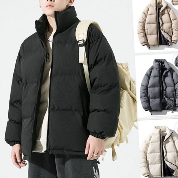 초경량 남성 패딩 점퍼 오버핏 패딩 점퍼 덕다운 데일리 - 상품 이미지