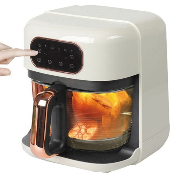 스마트에어 글라스 에어프라이어 로티세리 유리 에어프라이어 대용량 가정용