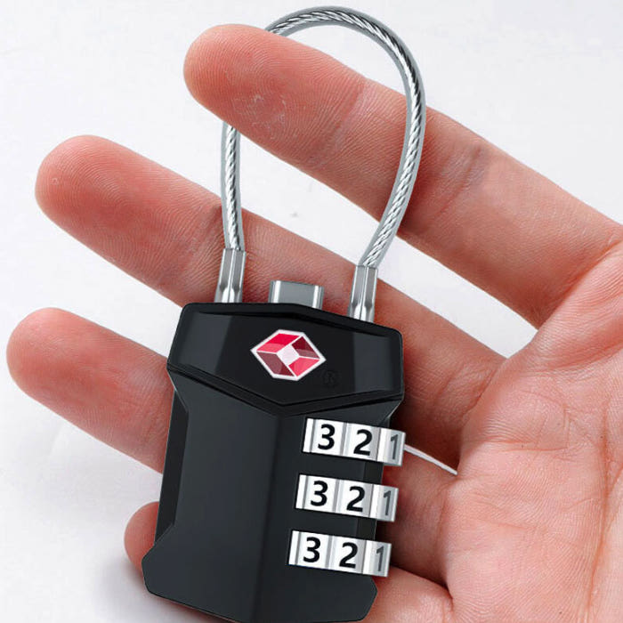 휴대용 번호자물쇠