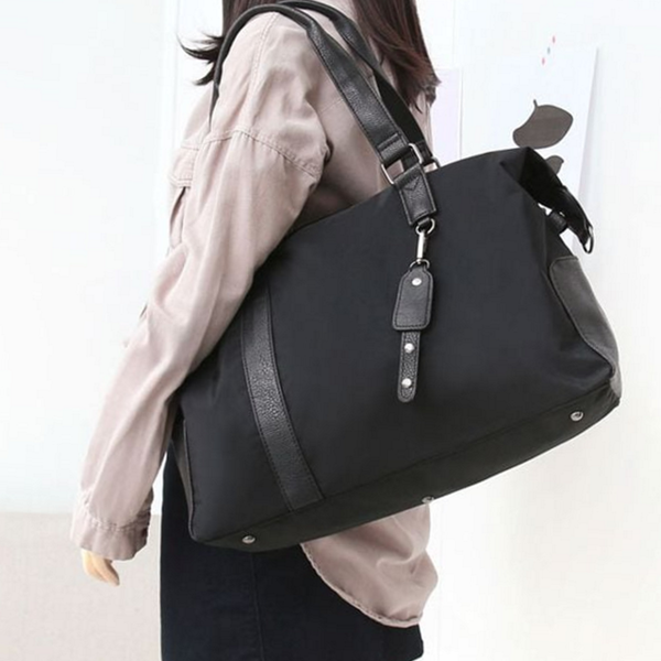 데일리 여행용 보스턴 백 빅 보스턴 백 나일론 토트 - 상품 이미지