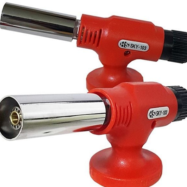 고화력 가스 토치 휴대용 자동 점화 토치 요리용