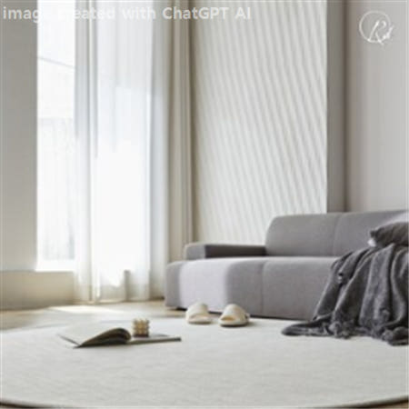 [GS SHOP][퍼보]자가드 린넨 러그 먼지없는 워셔블 카페트XL 200x300 대형