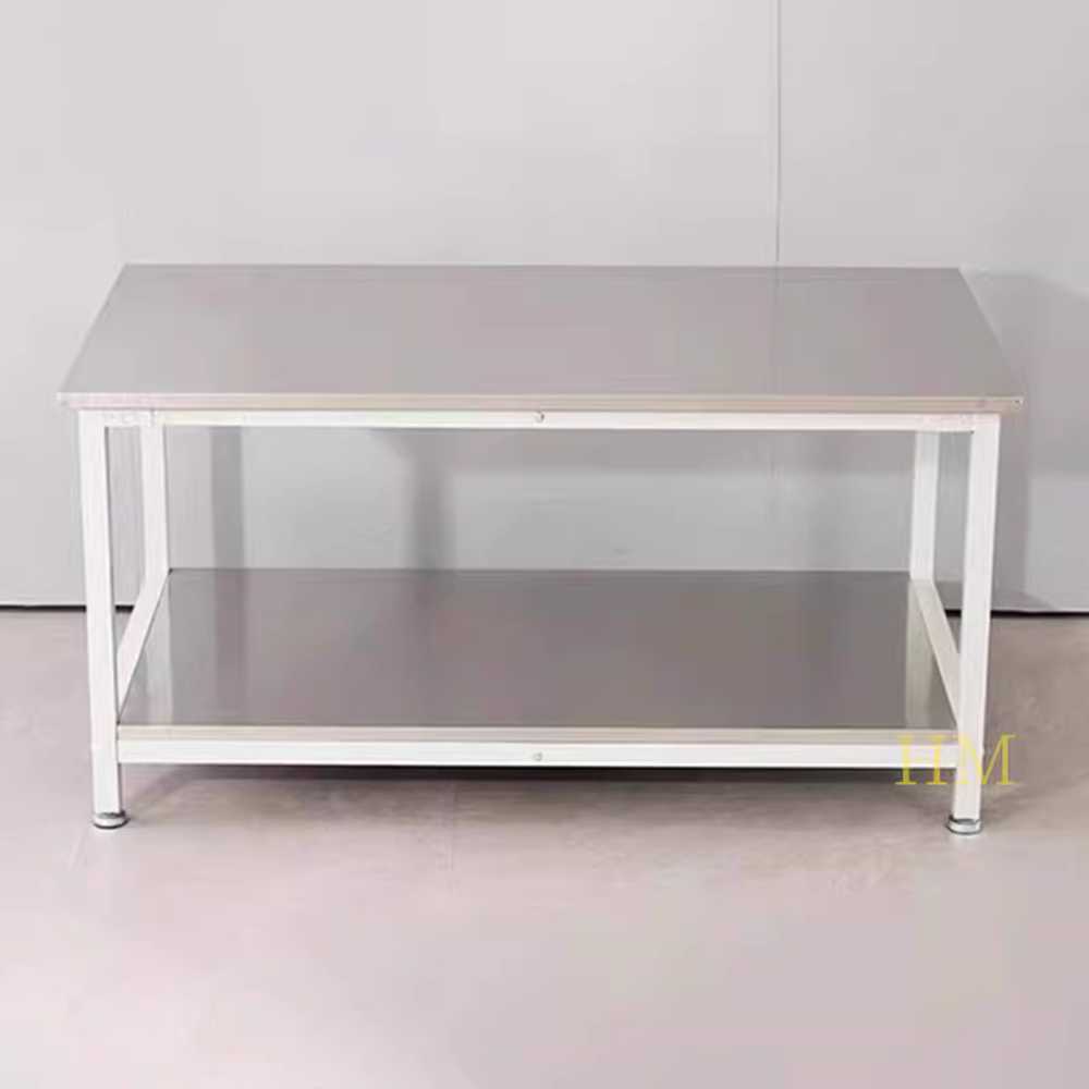 실험실 테이블 데스크 시약대 랩실책상 스테인레스 80x60cm 1단 - 상세 이미지 4