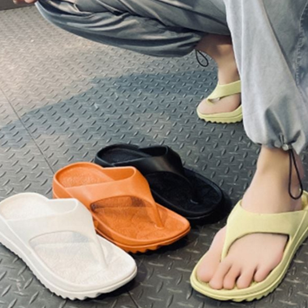 푹신한 키높이 쪼리 가벼운 통굽 쪼리 슬리퍼 데일리 - 상품 이미지