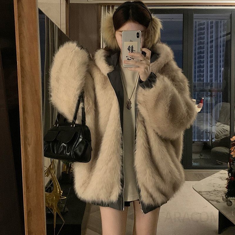 남녀공용 후드 코튼 패딩자켓 겨울 따뜻한 두꺼운 착용감 캐주얼한 후드패딩점퍼 야외활동 적합한 디자인 - 상세 이미지 5