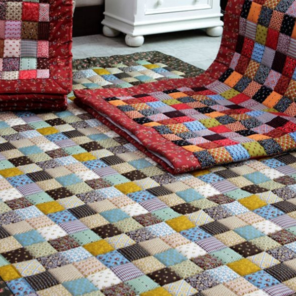 누빔 순면 카페트 유로 더블 카페트 거실 바닥