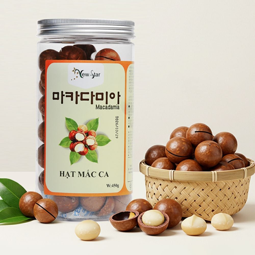 사무실 건강간식 프리미엄 통 마카다미아 넛 직수입 견과류 한입간식 450g - 상세 이미지 2