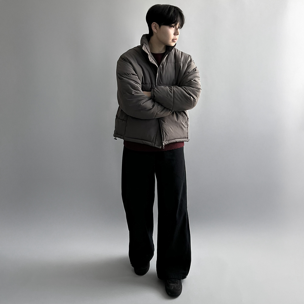 남자숏패딩 웰론패딩 푸퍼패딩 - 상세 이미지 5