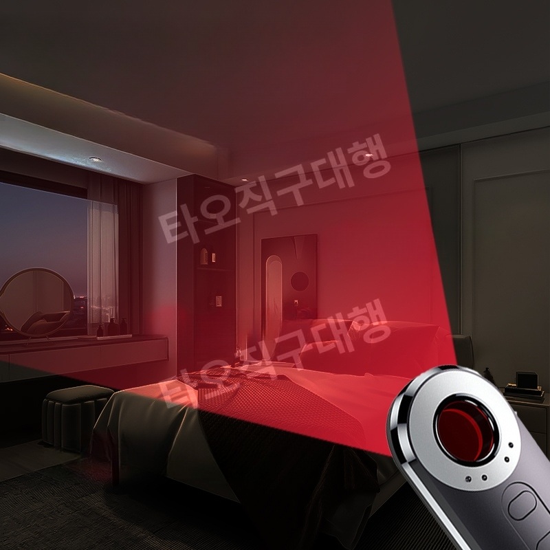 몰카탐지기 적외선 찾기 탐지 휴대용 몰래카메라 도청탐지기 도청 감지기 불법 수색 - 상품 이미지
