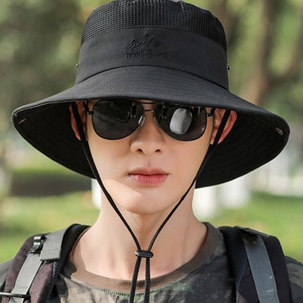 휴가용 남여공용 버킷 햇 사파리 남성 벙거지 - 메인 이미지