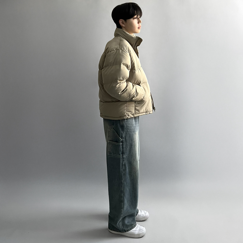 남자숏패딩 웰론패딩 푸퍼패딩 - 상세 이미지 3