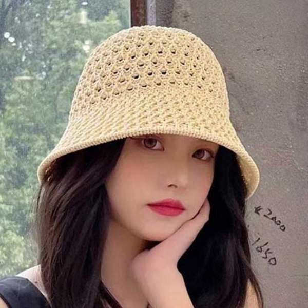 데일리 여성 벙거지 모자 여름 여성 버킷 햇 모자 - 메인 이미지