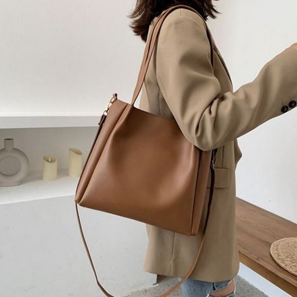 데일리 여성 숄더백 직장인 여성 숄더백 사계절 스퀘어 가벼운 - 상품 이미지
