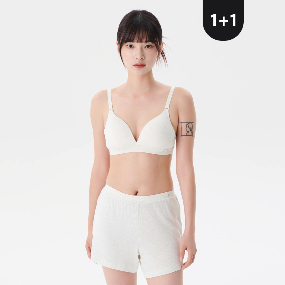 [1+1] 휠라언더웨어 멜로우 팬티 2장(브리프,트렁크) - 상품 이미지