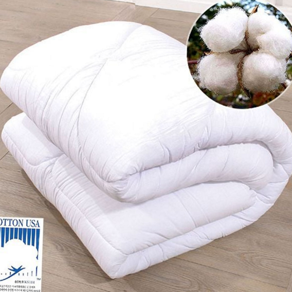 프리미엄 목화 이불 솜 먼지없는 천연 이불 솜 사계절