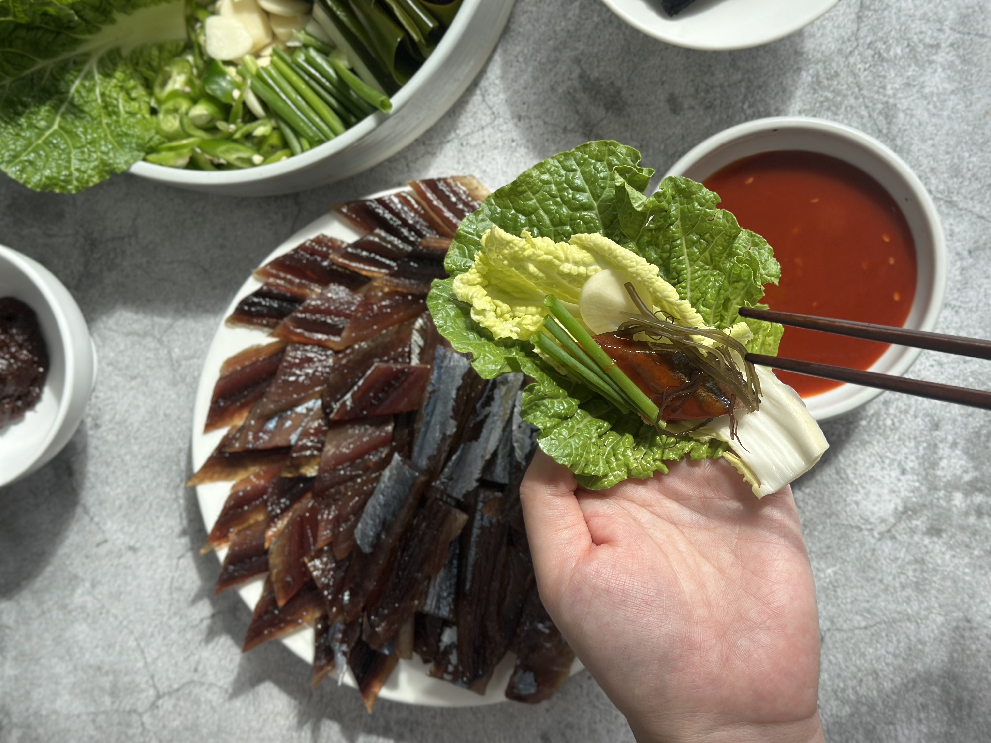손질 꽁치 야채세트 과메기 5마리 2개 이미지 8