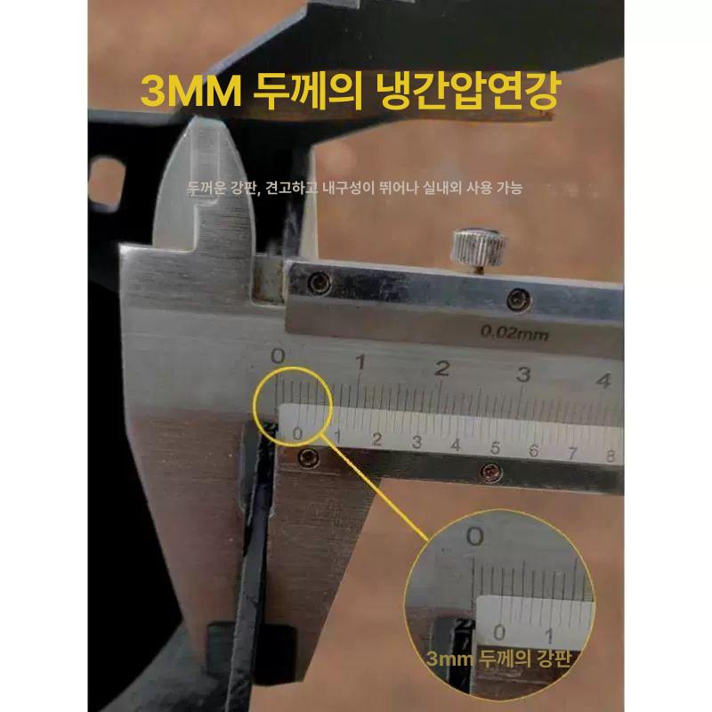 휴대용 소각로 캠핑 화목난로 야외 화로대 농막 전원주택 난방용 - 상세 이미지 2