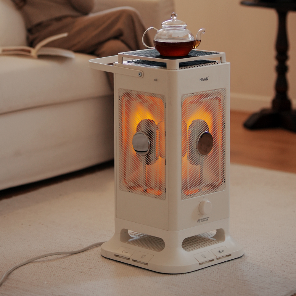 가정용 전기히터 발터치 오방난로 사무실 하이라이트 히터 스토브 난방기 H5000