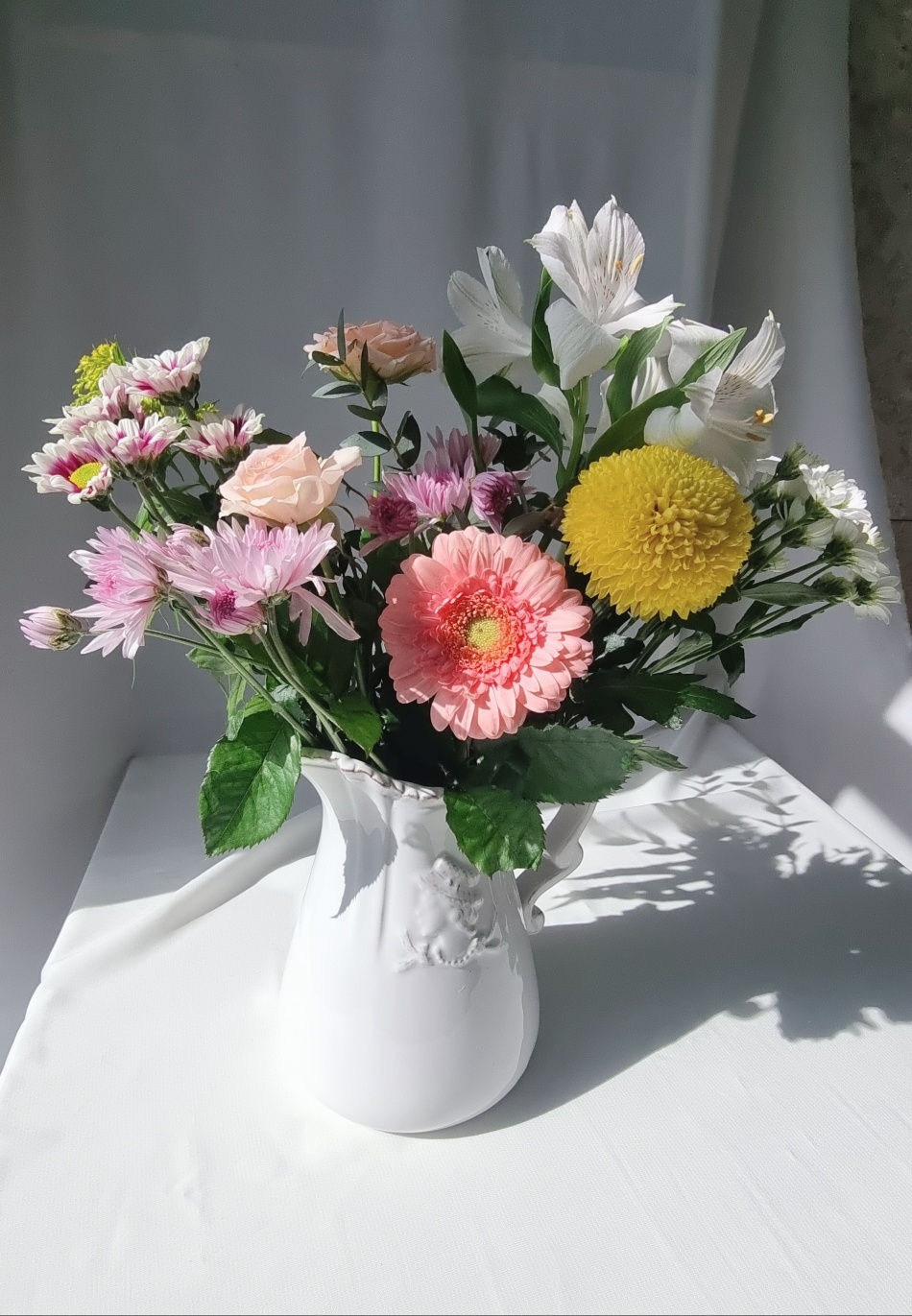 생화 정기 구독 중형 꽃다발 택배 계절꽃 생일 결혼기념일 선물 인터넷 꽃도매 라운드블루미 - 상세 이미지 2