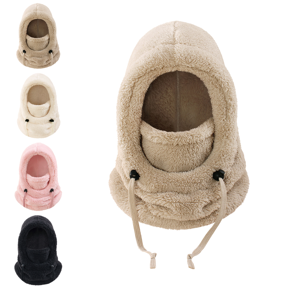 키즈 유아 아동 여아 남아 어린이 초등 학생 주니어 겨울 털 모자 마스크 바라클라바 - 상품 이미지