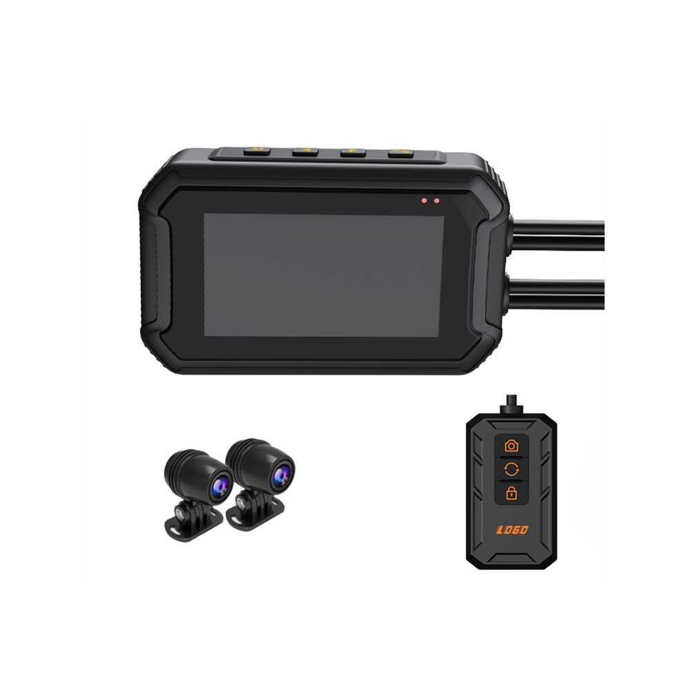 전후방 바이크 블랙박스 2채널 풀HD 녹화 안전 장치 M5 STD 1080+APP+32G - 상품 이미지
