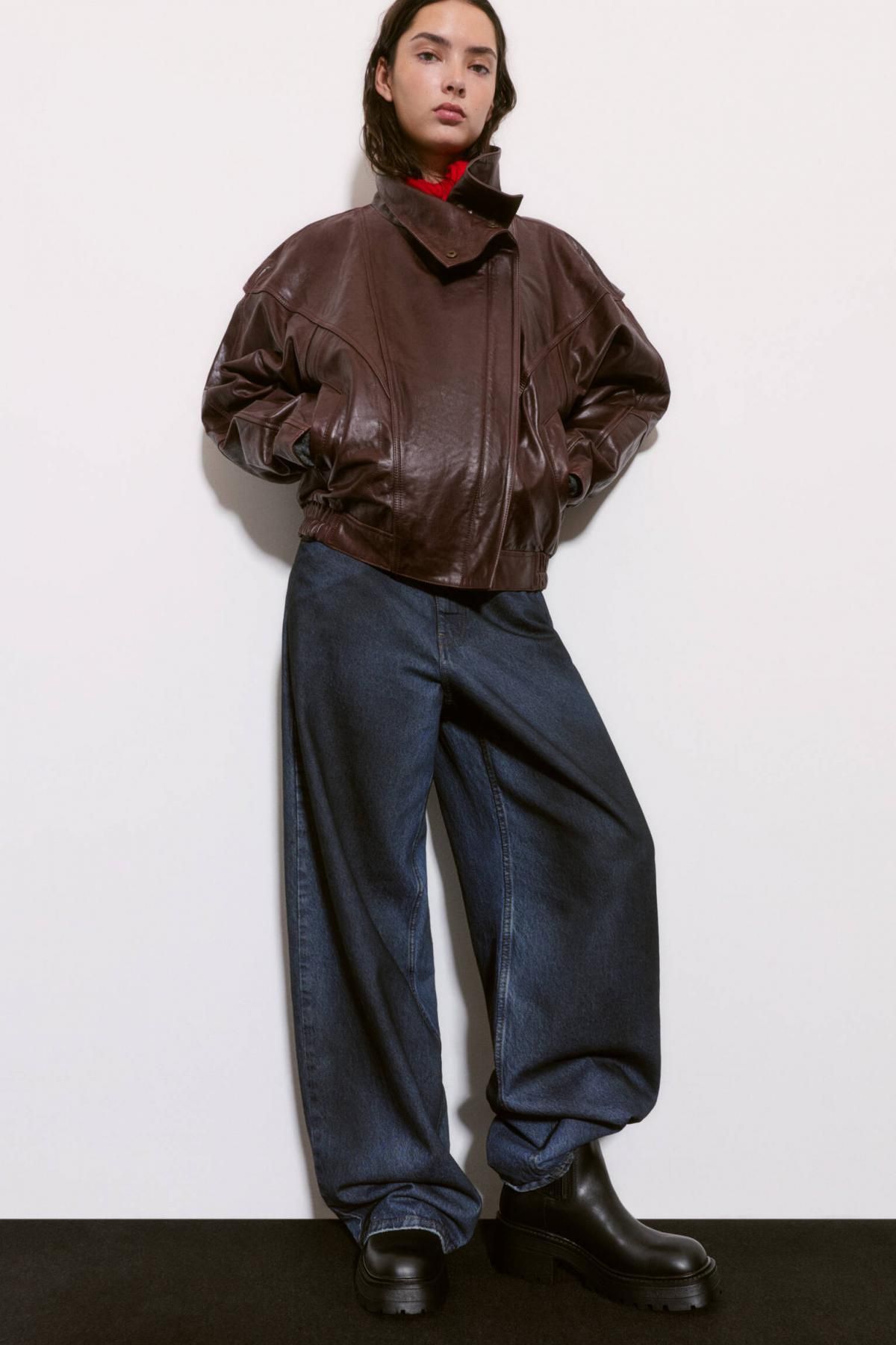 풀앤베어 트렌디 블랙 첼시 앵클부츠 1010/640 BLACK - 상세 이미지 2