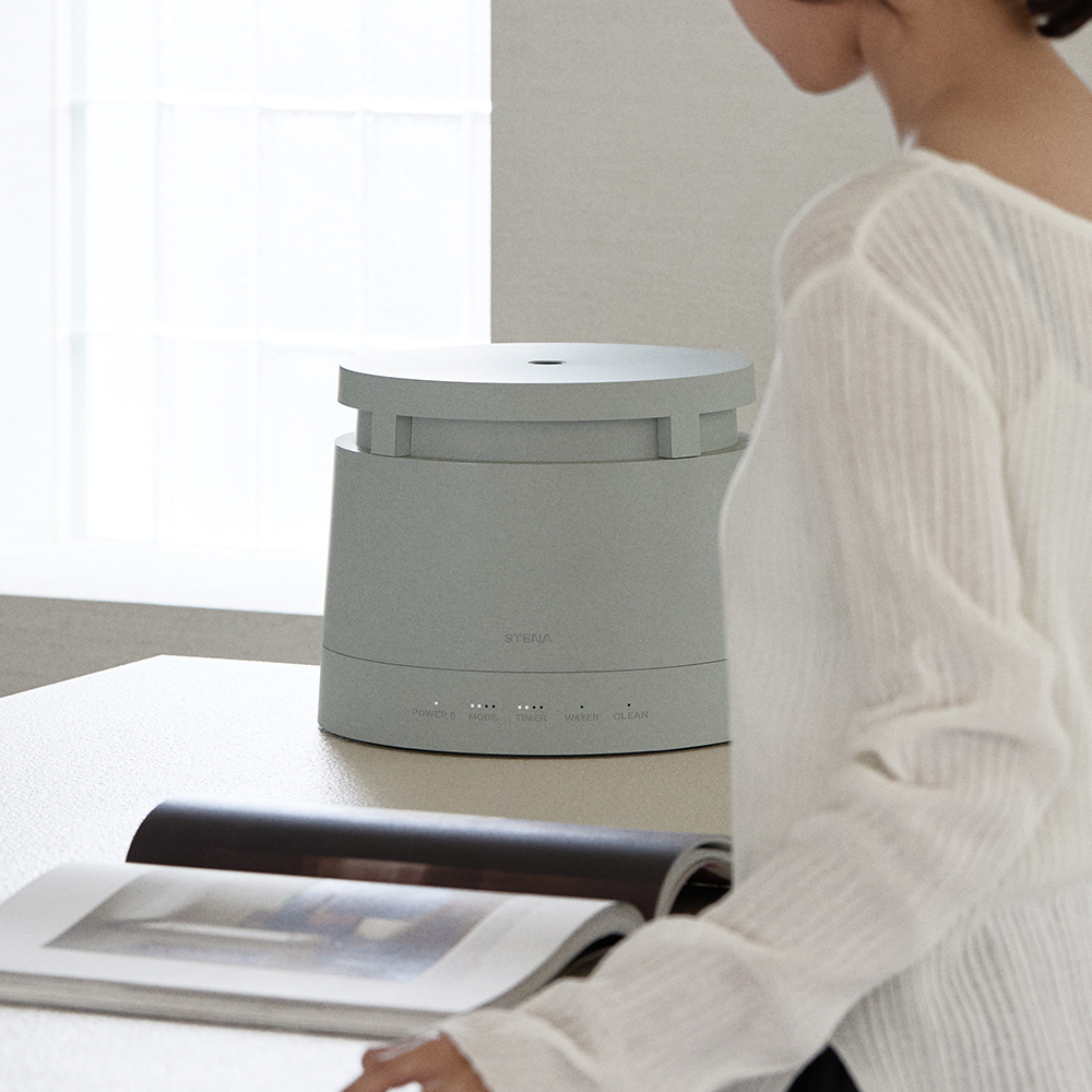 스테나 풀스텐 아키텍 가열식 가습기 STN100 대용량 신생아 아기 가습기 그레이