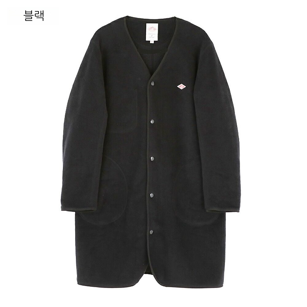단톤 여성 플리스 카라리스 롱가디건 코트 JD-8992 25FW 콜그레이 36 - 상세 이미지 5