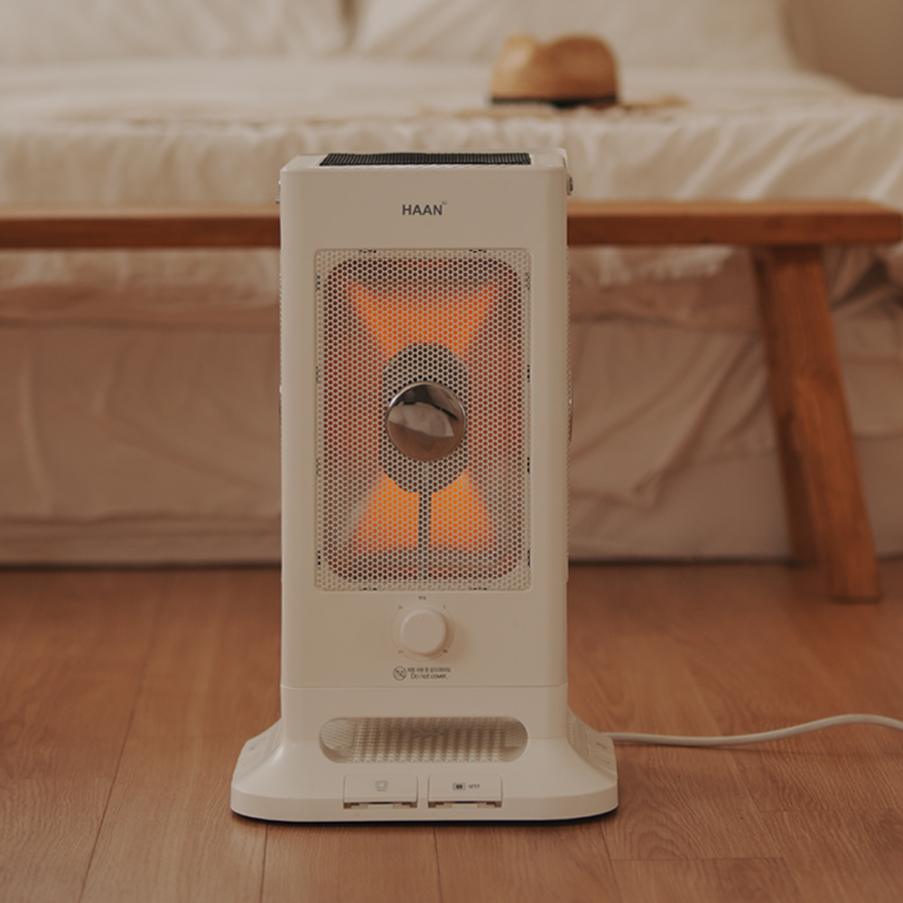 가정용 전기히터 발터치 오방난로 사무실 하이라이트 히터 스토브 난방기 H5000