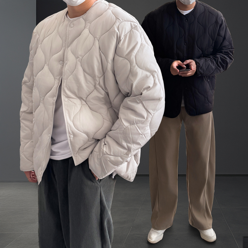 남자경량패딩 깔깔이 깔깔이패딩 - 상세 이미지 2
