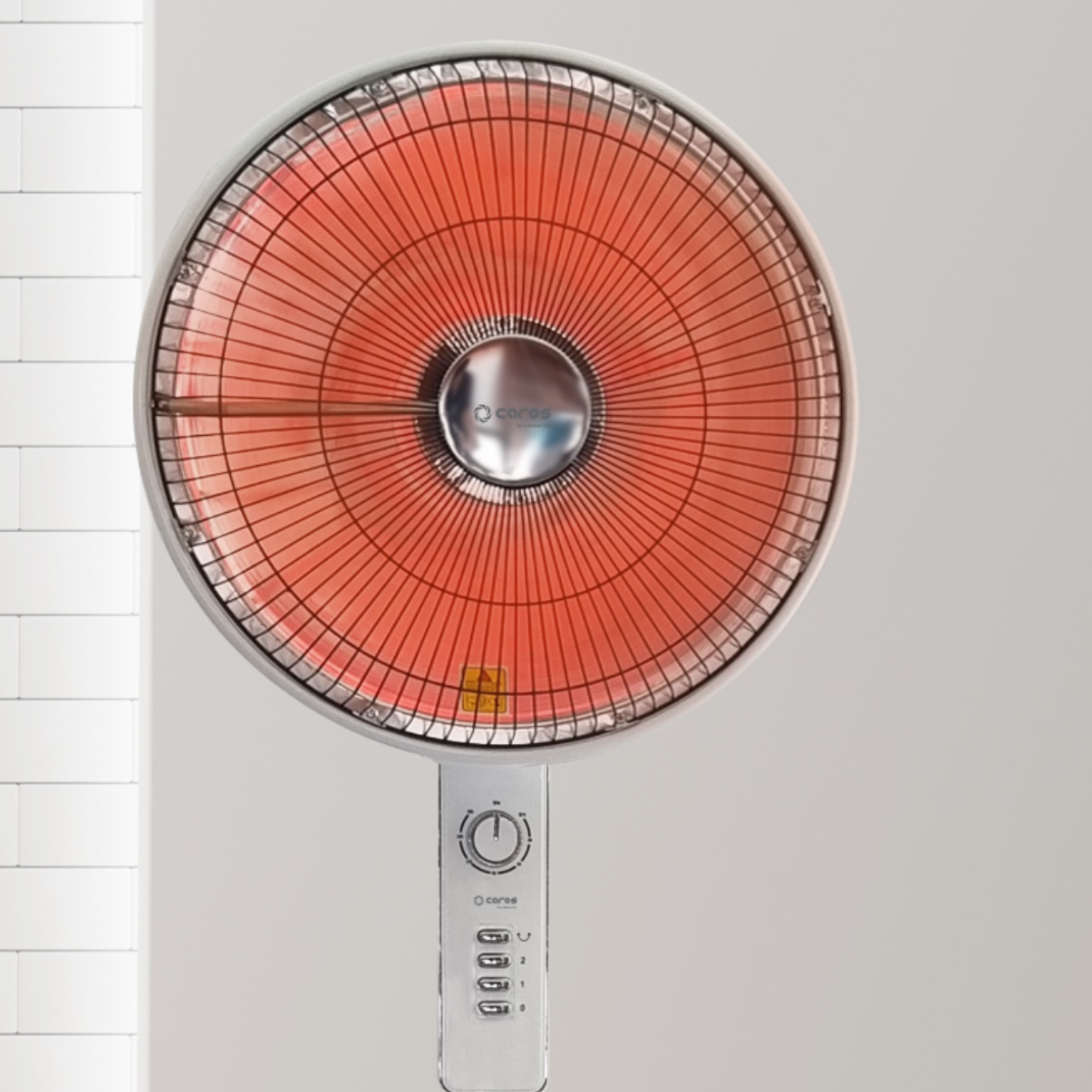 캐로스 대형 스탠드형 히터 하이라이트 히터 선풍기 난로 선풍기형 히터