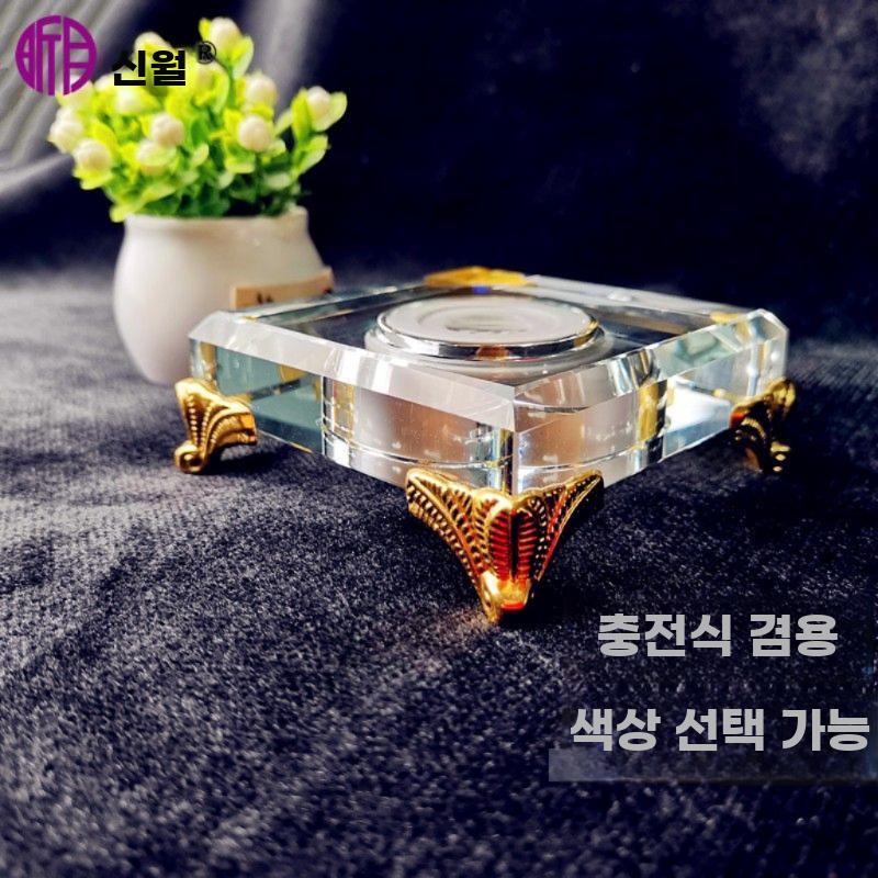 나이트 클럽 메탈 LED 무드등 조명 인테리어 효과등 8x8CM 플러깅 이중 목적 램프 - 상세 이미지 2