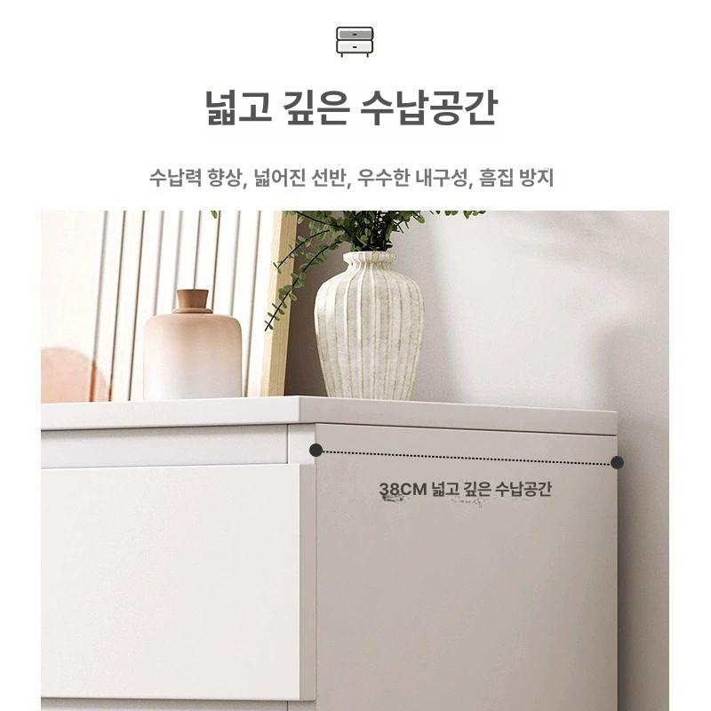 침대밑 수납장 3단서랍 옷정리함 원룸 수납가구 슬라이딩형 - 상세 이미지 3