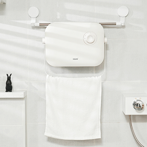 욕실 온풍기 가정용 무타공 벽걸이 화장실 미니 히터 PTC 난방기 MP600C