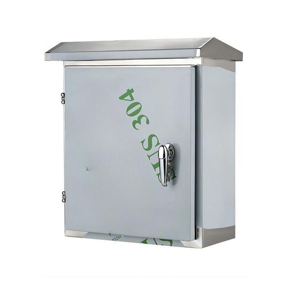 야외 스텐 스탠드 스테인리스 계량기 배전함 캐비닛 분전함 전기 60x80x20cm 304스텐 1mm - 상세 이미지 2